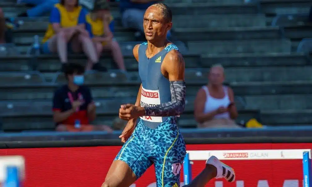 Alison dos Santos atletismo Olimpíada
