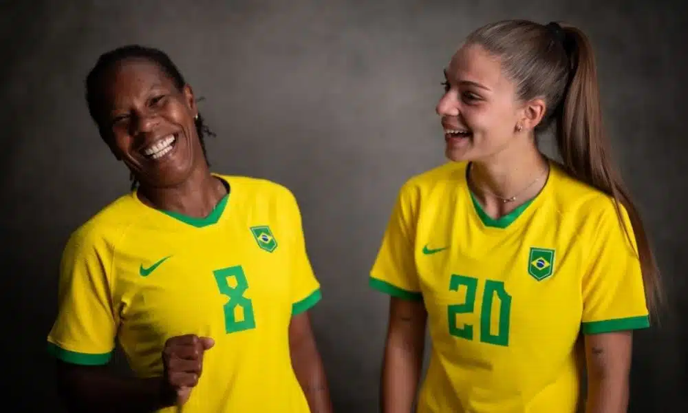Formiga e Giovana seleção feminina