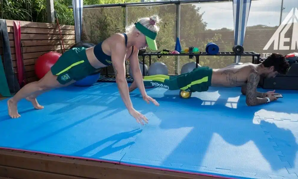 Gabriel Medina e Tatiana Weston-Webb surfe nas Olimpíadas