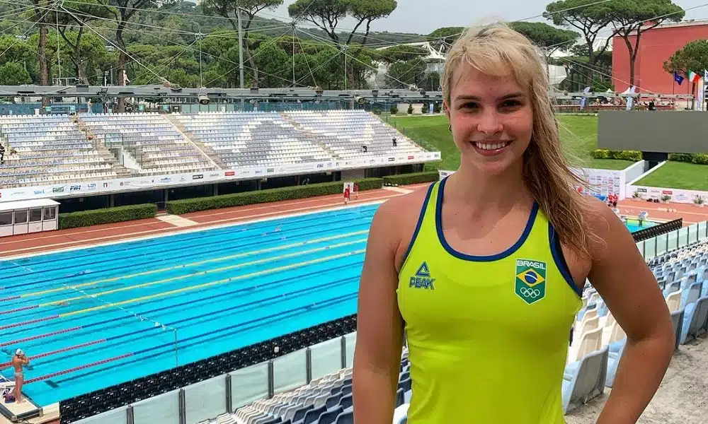 Giovanna Diamante - natação - 4x100 medley misto - Jogos Olímpicos de Tóquio 2020
