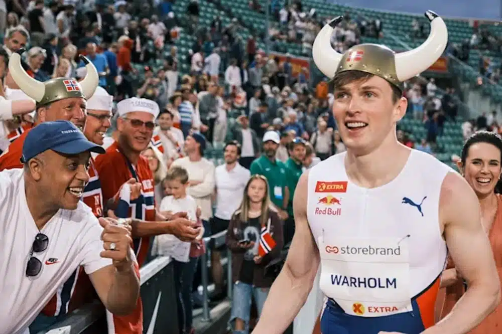 Karsten Warholm 400m com barreiras