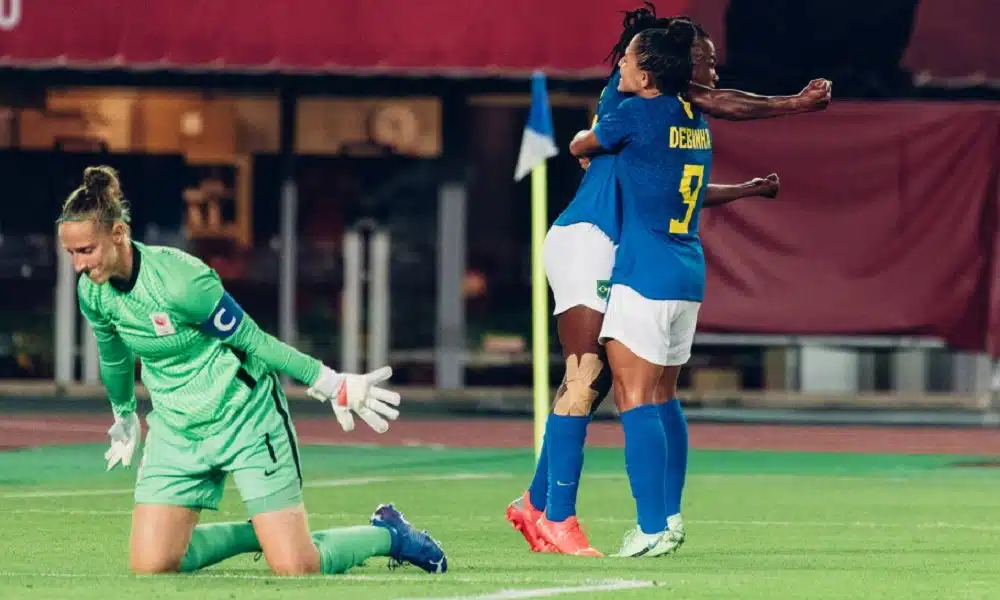 Ludmilla - futebol feminino - Jogos Olímpicos de Tóquio 2020.