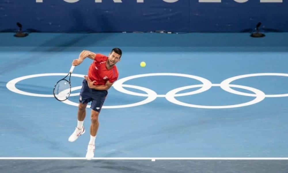 MArcelo melo novak djokovic luisa stefani jogos olímpicos tóquio 2020
