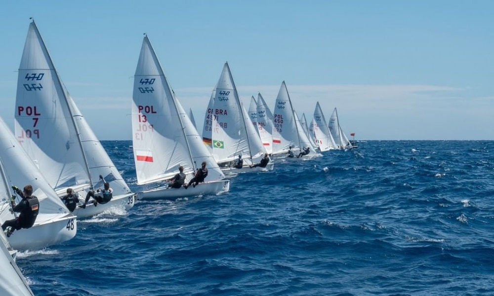 Pedro Corrêa e Isadora Dal Ri - Mundial Junior de 470