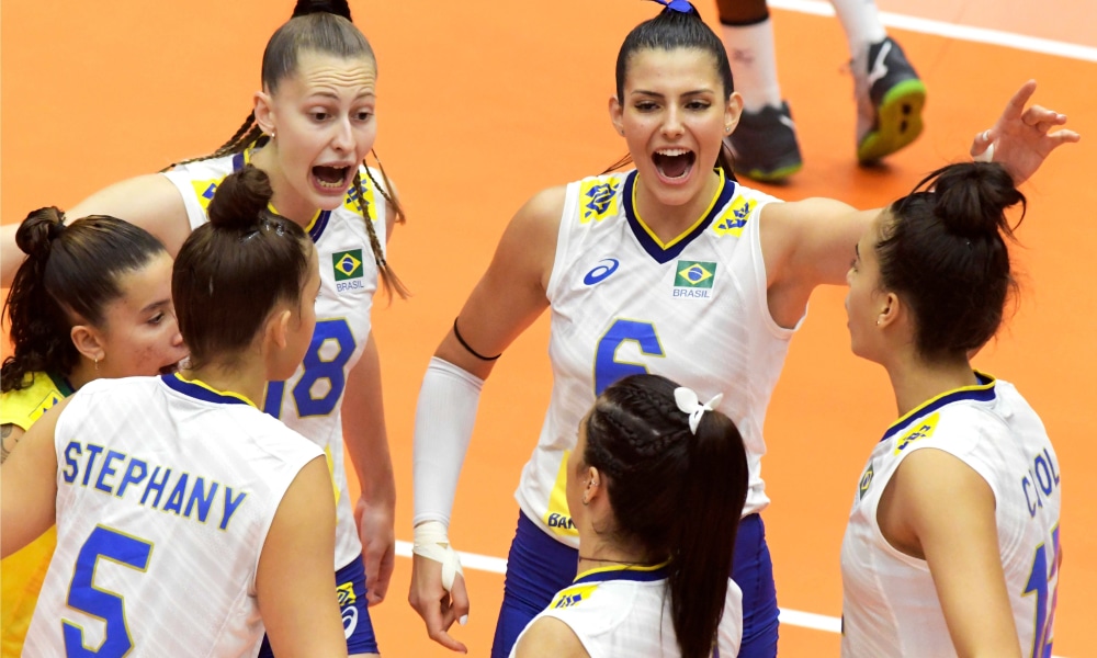 Brasil e Ruanda - Mundial Sub-20 de vôlei feminino