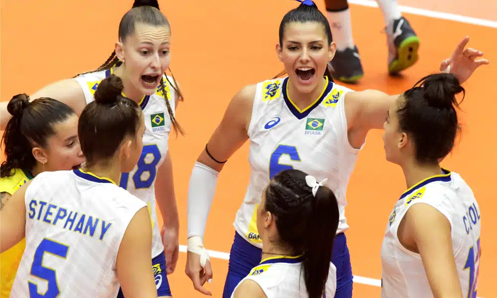 Brasil e Ruanda - Mundial Sub-20 de vôlei feminino