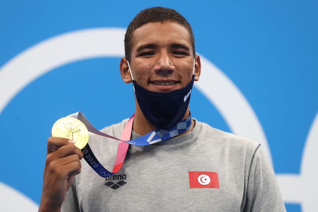 Ahmed Hafnaoui natação