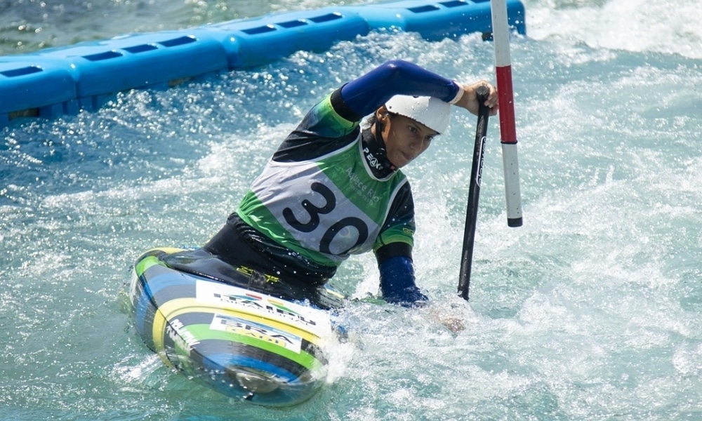 Omira Estácia - Guilherme Rodrigues - Murilo Sorgetz - Kauã da Silva - Mundial Sub-23 de canoagem slalom
