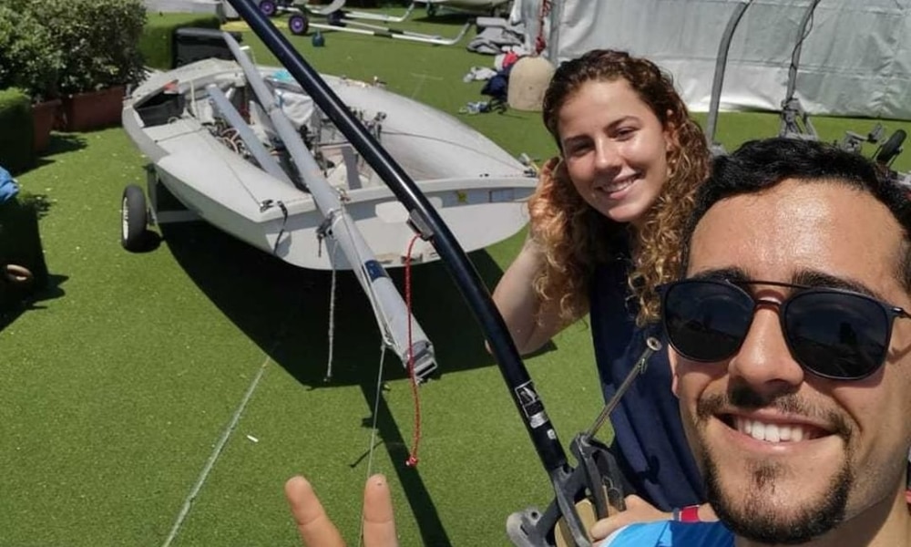 Pedro Corrêa e Isadora Dal Ri - Mundial Júnior de 470