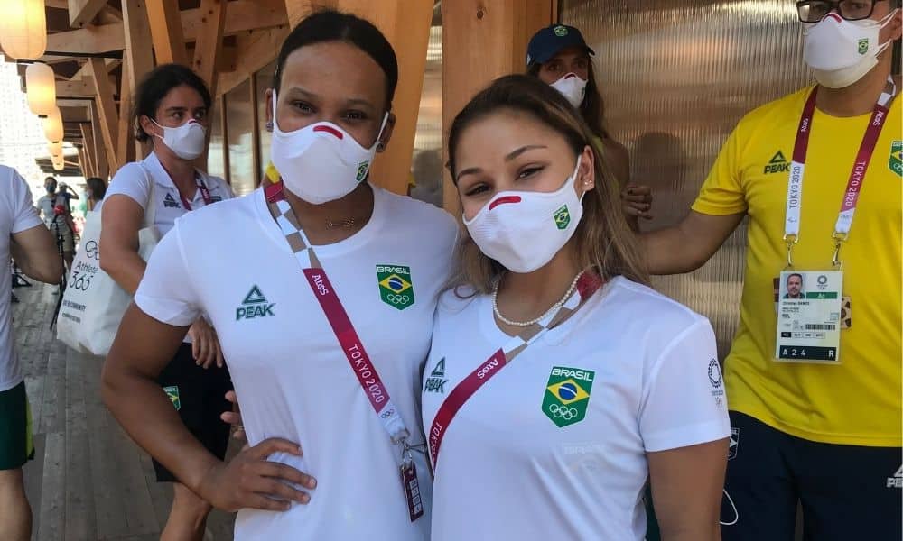 Rebeca Andrade Flávia Saraiva Jogos Olímpicos Tóquio 2020 ginástica artística feminina