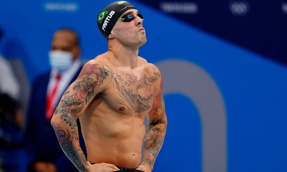 Bruno fratus jogos olímpicos de tóquio natação