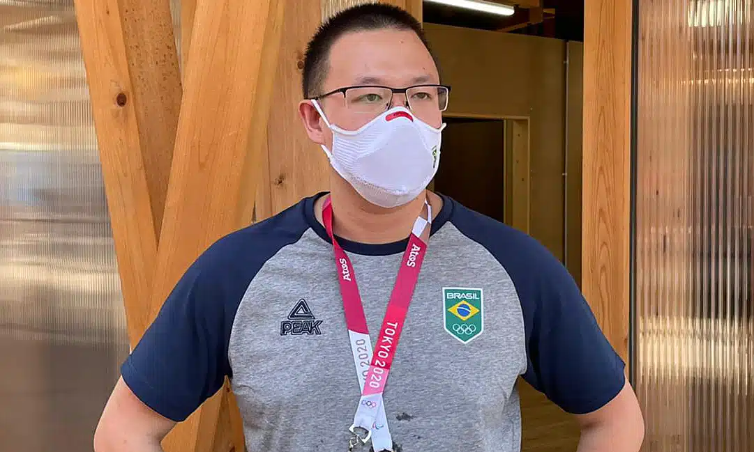 Felipe Wu tiro esportivo pistola de ar 10 m Jogos Olímpicos Tóquio