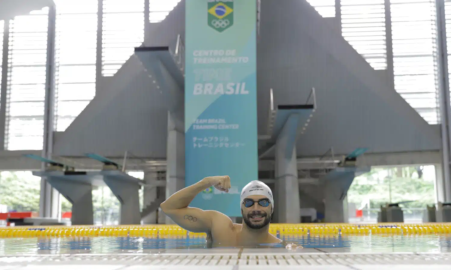 Seleção de natação tóquio Leo de Deus Leonardo de Deus
