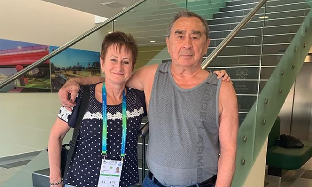Oleg Ostapenko Diane dos Santos ginástica artística
