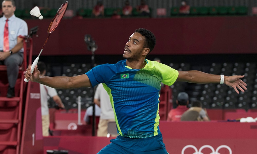 Ygor Coelho jogos olímpicos tóquio 2020 badminton Masters da Dinamarca