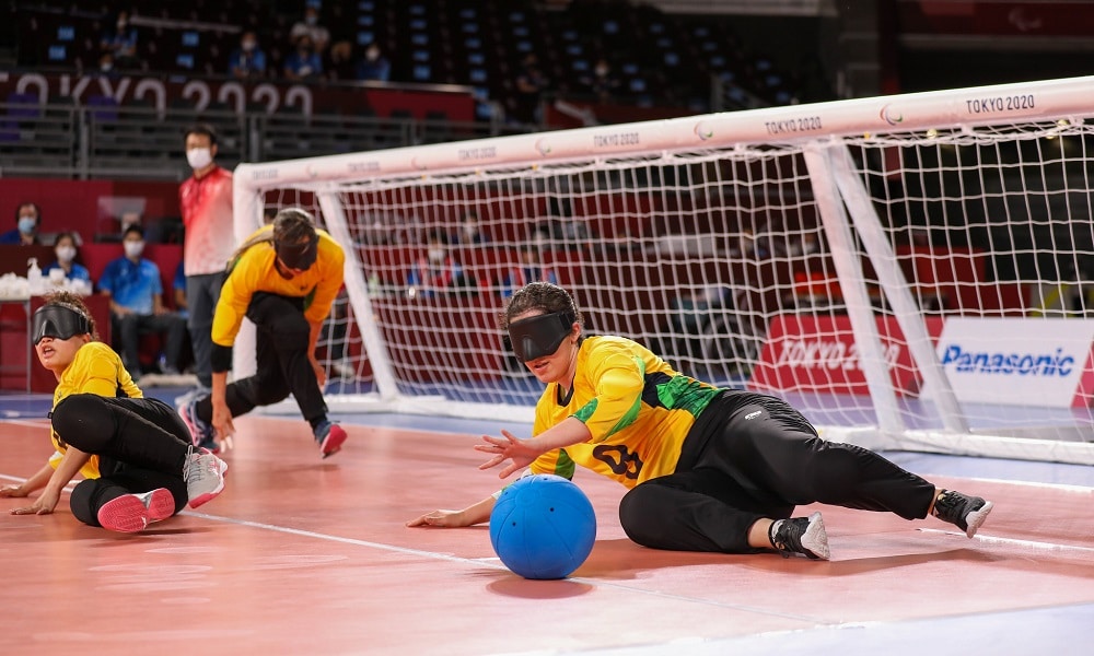 Seleção feminina de goalball do Brasil perde para Turquia nos Jogos Paralímpicos de Tóquio