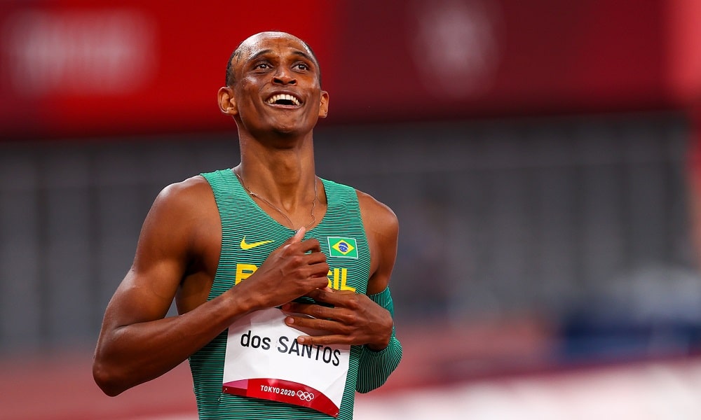Alison Santos 400 m barreiras jogos olímpicos de tóquio