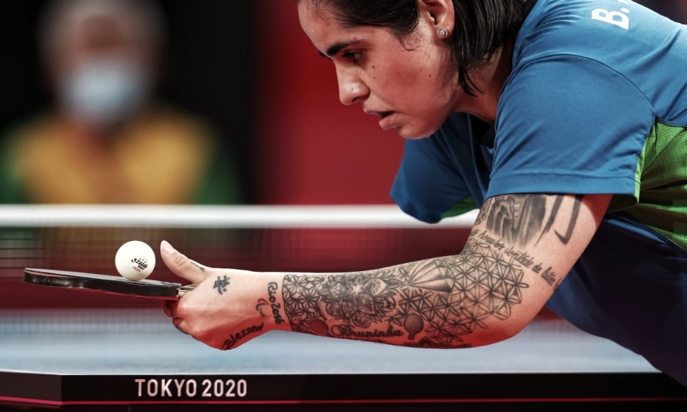 Bruna Alexandre e Israel Stroh nos Jogos Paralímpicos de Tóquio