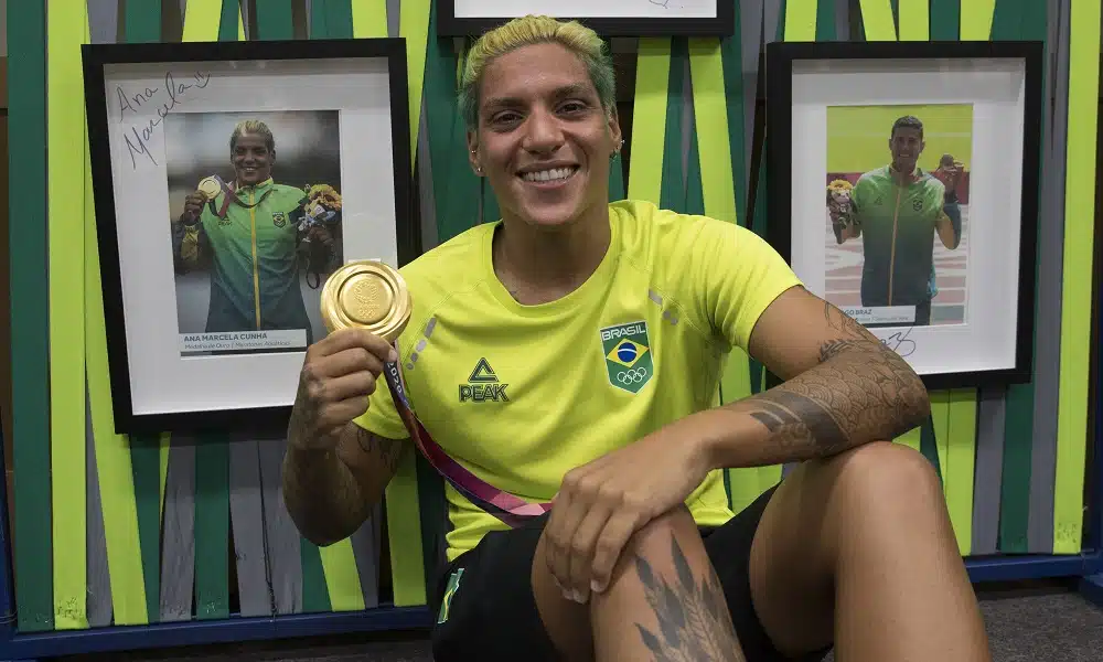 Ana Marcela Cunha - maratona aquática - Jogos Olímpicos - Tóquio 2020 comissão de atletas da Fina