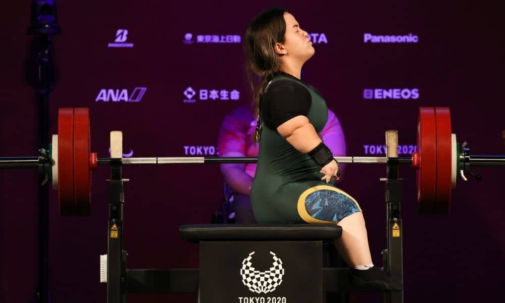 Mariana D'Andrea halterofilismo jogos paralímpicos de tóquio