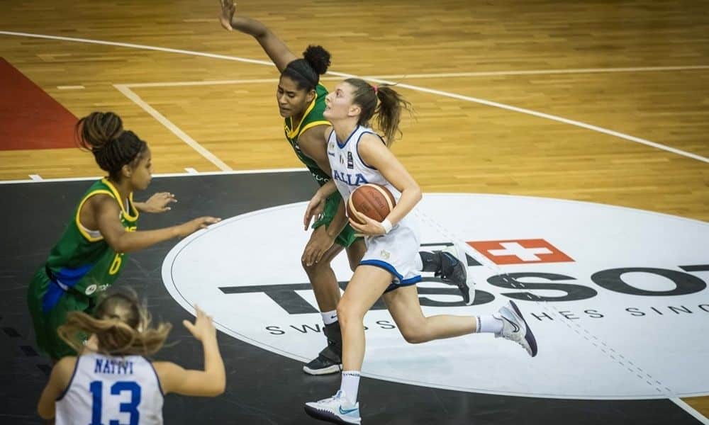 Brasil x Itália - Mundial Sub-19 feminino de basquete