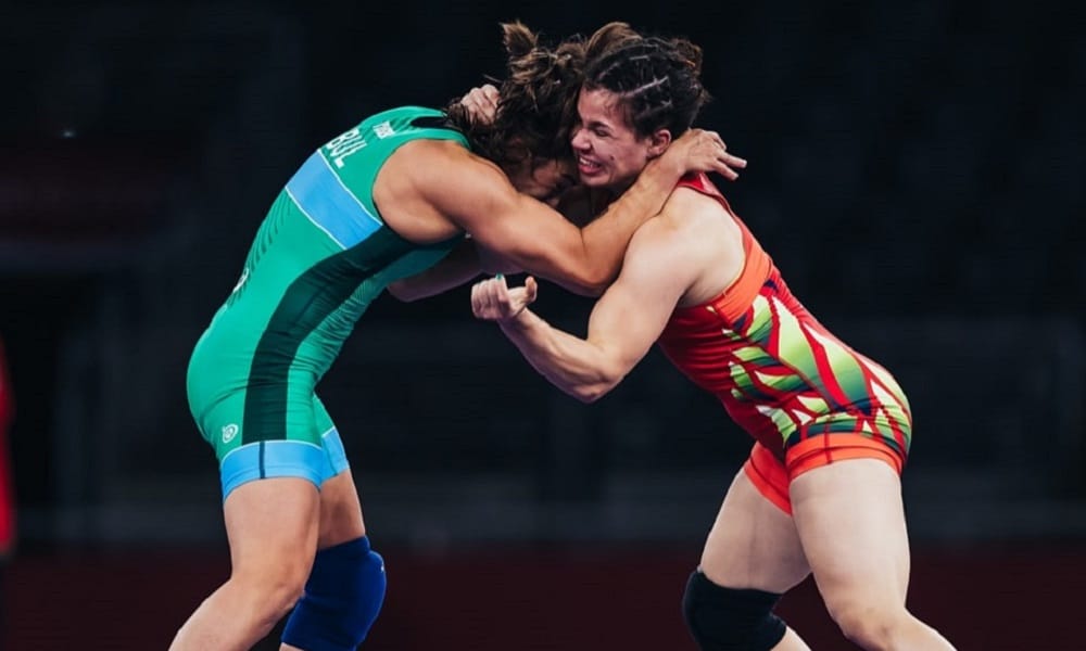 Laís Nunes wrestling Tóquio 2020