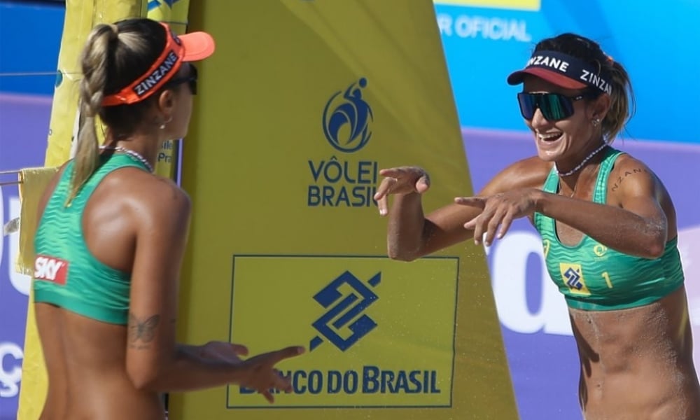 Elize Maia e Thamela - Circuito Mundial de Vôlei de praia