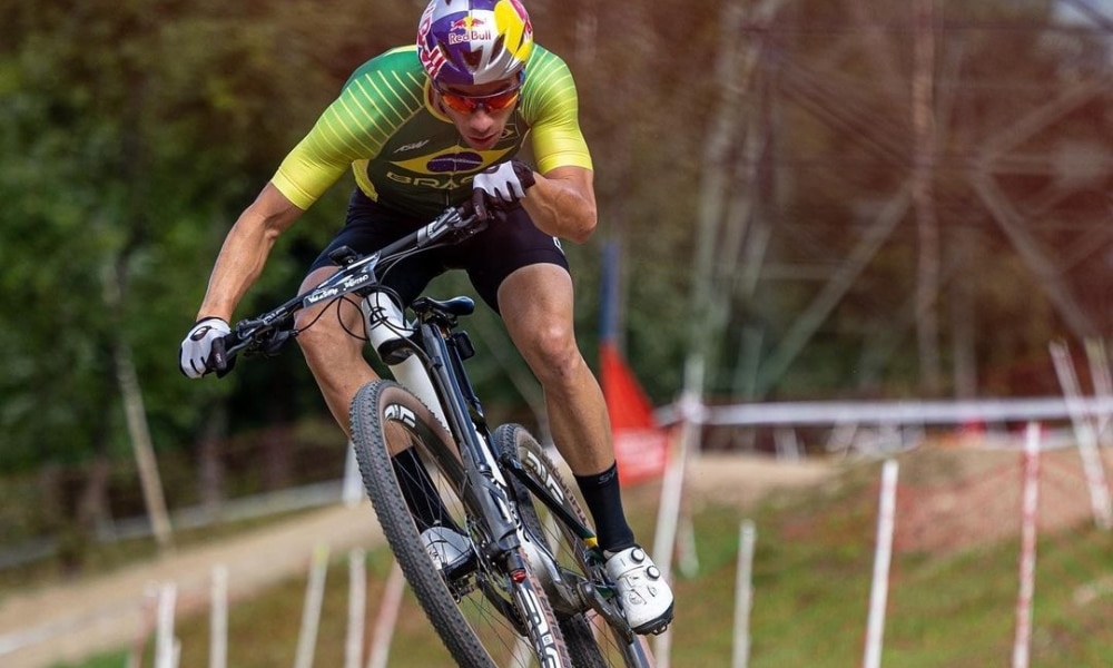 Henrique Avancini no Mundial de mountain bike