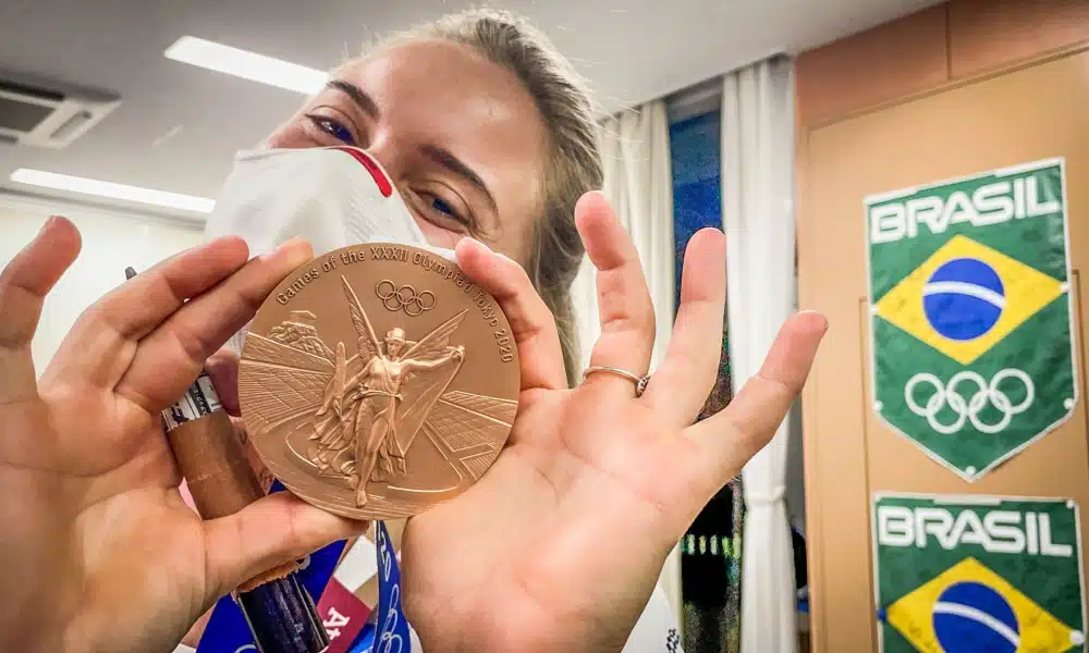 Recorde de medalha - Brasil - Jogos Olímpicos de Tóquio