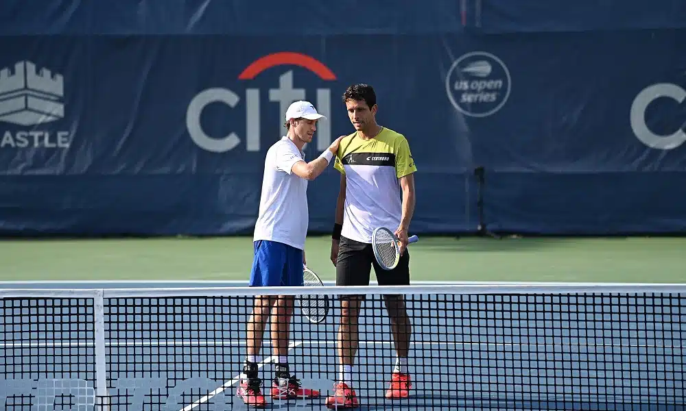 Marcelo Melo e Marcus Daniell param na semifinal do ATP 500 de Washington