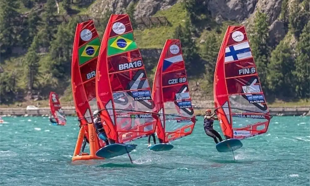 Mundial de IQFoil - Giovanna Prada - Mateus Isaac