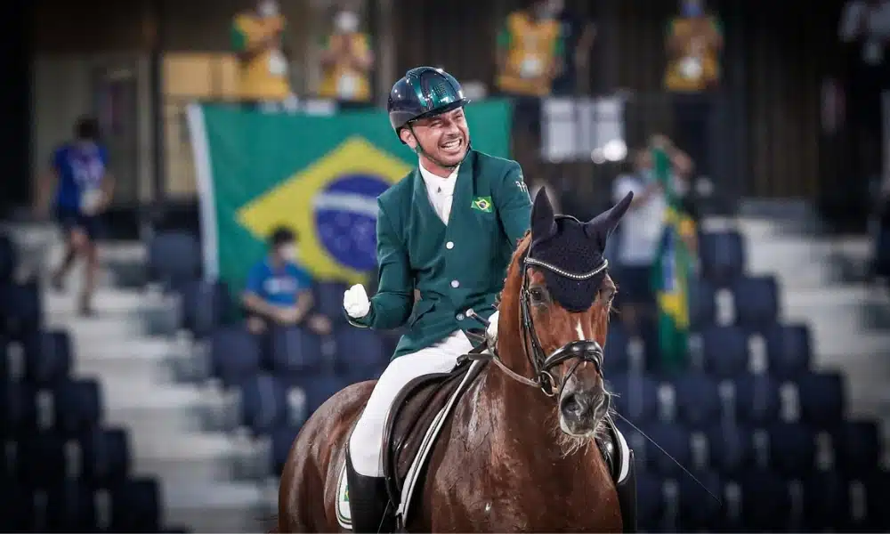 Rodolpho Riskalla hipismo adestramento Tóquio 2020 Jogos Paralímpicos de Tóquio medalha de prata Mundial de Hipismo paralímpico medalha de bronze