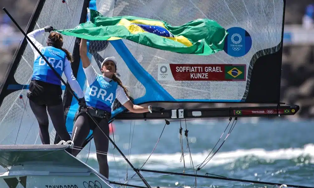 Martine Grael Kahena Kunze Jogos Olímpicos de Tóquio 49er FX