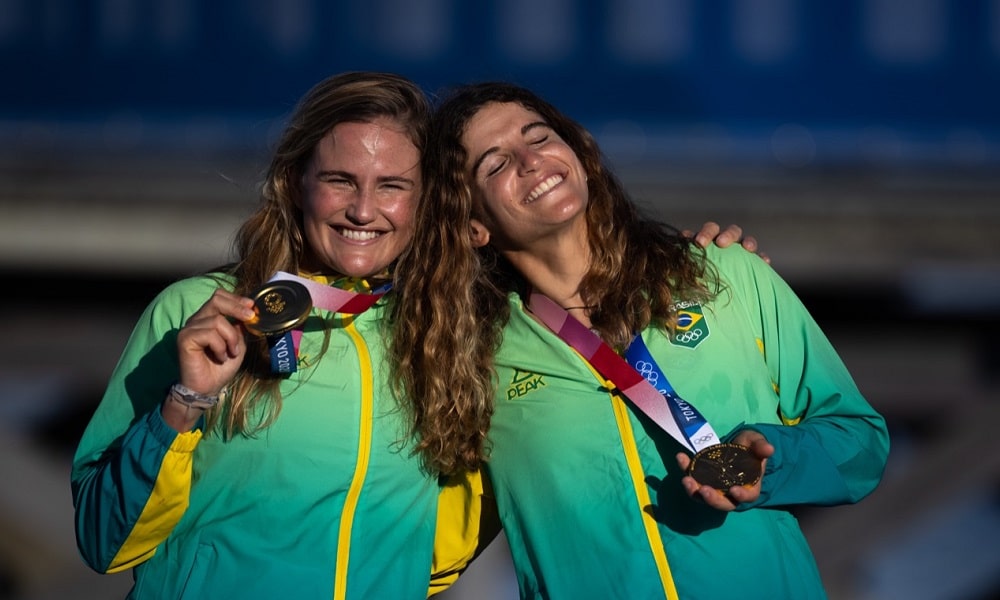 Martine Grael Kahena Kunze Jogos Olímpicos de Tóquio 49er FX