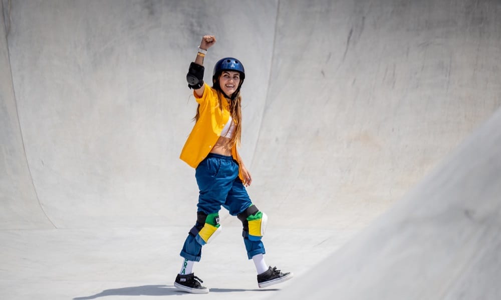 Yndiara Asp jogos olímpicos de tóquio skate park
