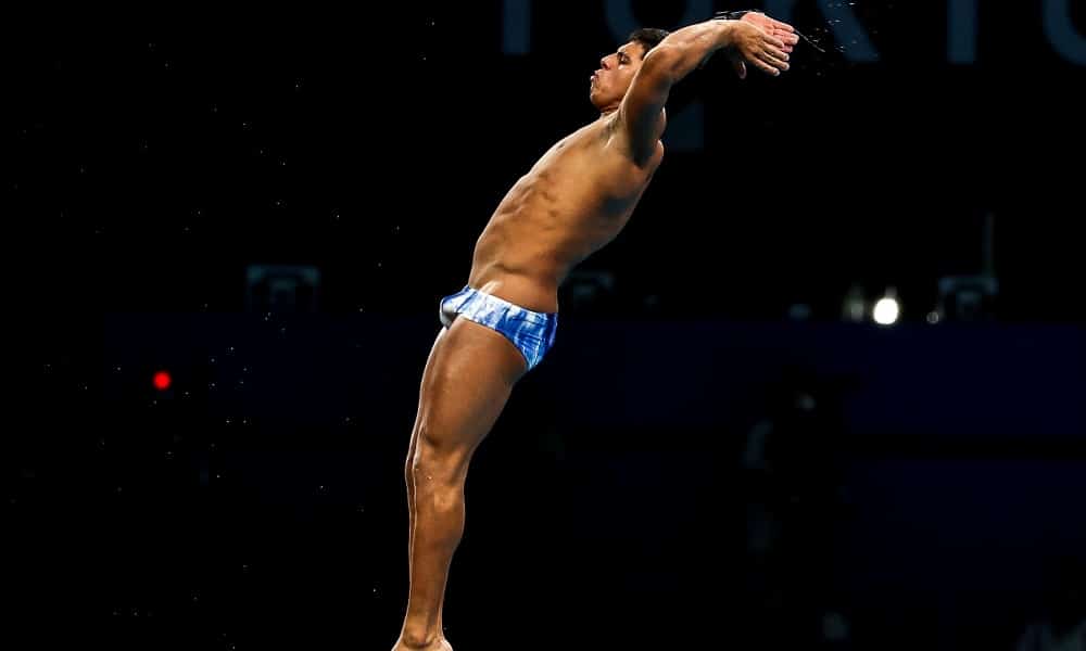 Kawan pereira saltos ornamentais plataforma 10 m jogos olímpicostóquio