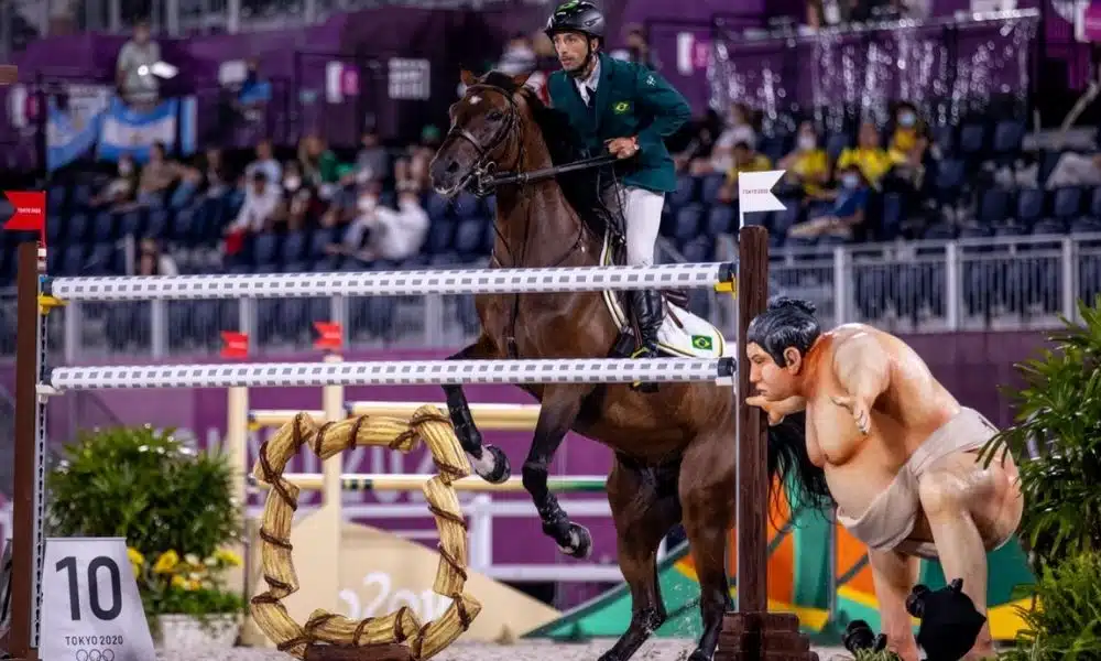 YUri Mansur - Hipismo Saltos - Jogos Olímpicos de Tóquio 2020 - prova individual - Marlon Zanotelli