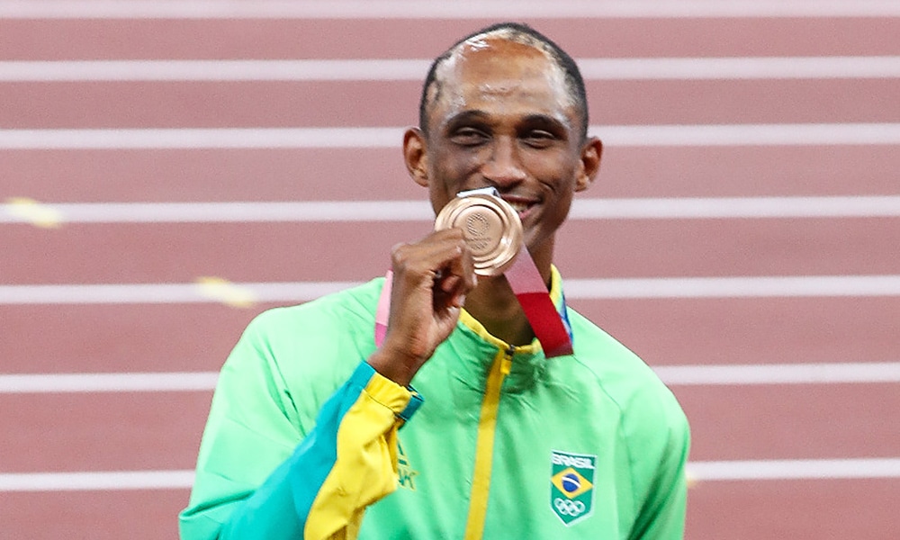 Alison dos Santos medalha de bronze