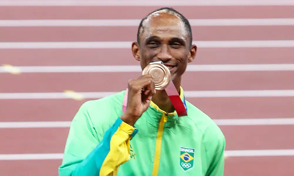 Alison dos Santos medalha de bronze
