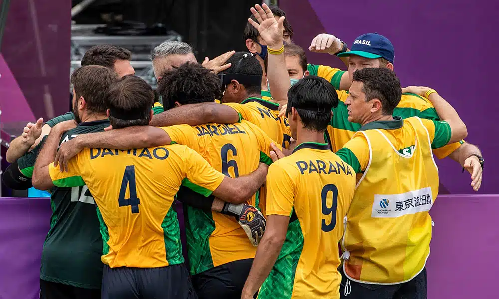 Brasil França seleção brasileira Futebol de 5 Jogos Paralímpicos Tóquio 2020