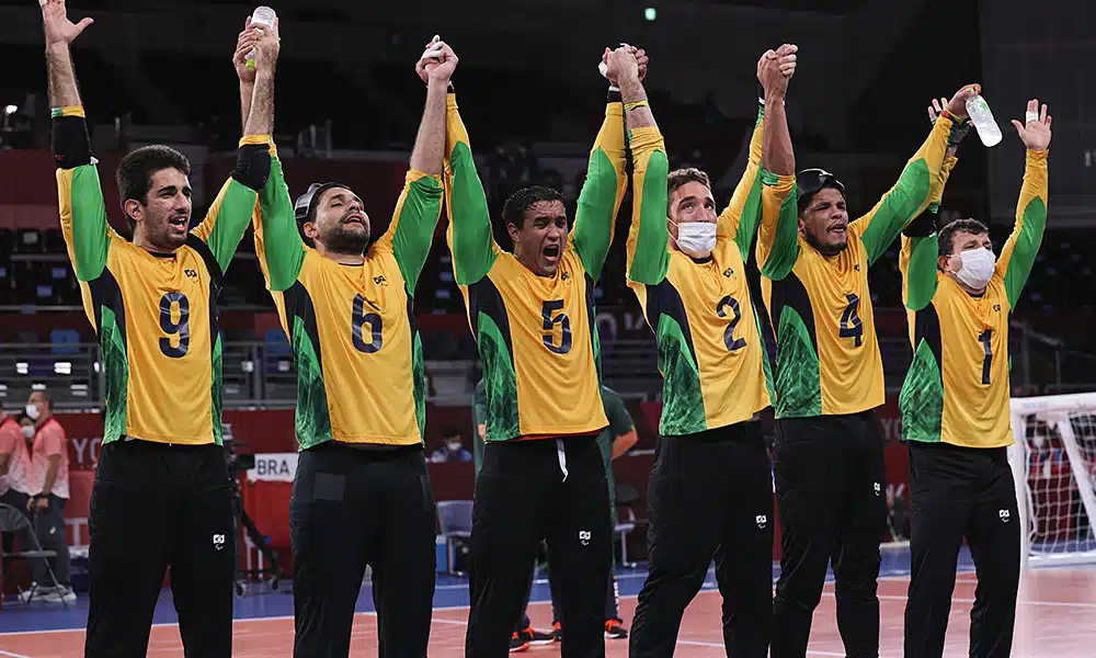 Brasil Turquia goalball masculino jogos paralímpicos tóquio
