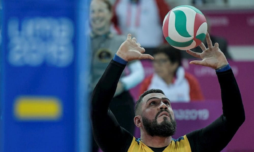 Daniel Yoshizawa vôlei sentado Jogos Paralímpicos de Tóquio