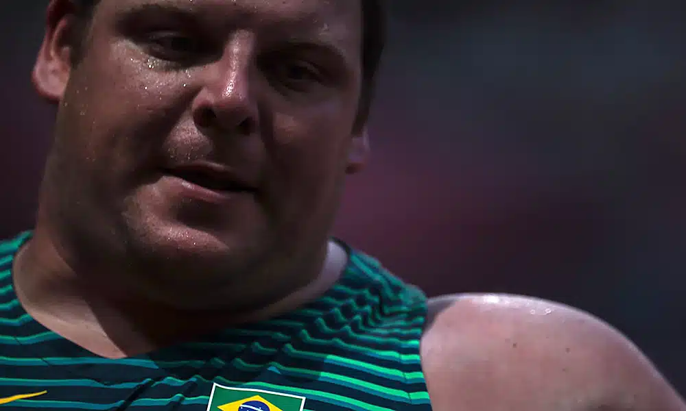 Darlan Romani Jogos Olímpicos arremesso do peso atletismo