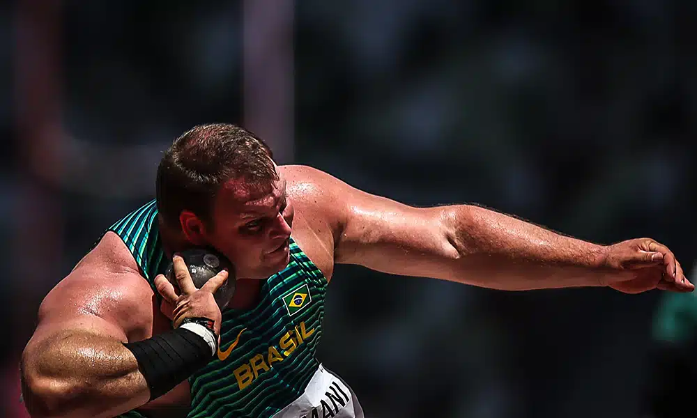 Darlan Romani Jogos Olímpicos arremesso do peso atletismo