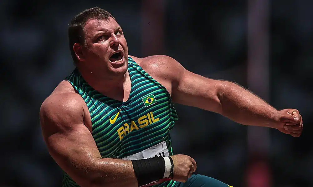 Darlan Romani Jogos Olímpicos arremesso do peso atletismo