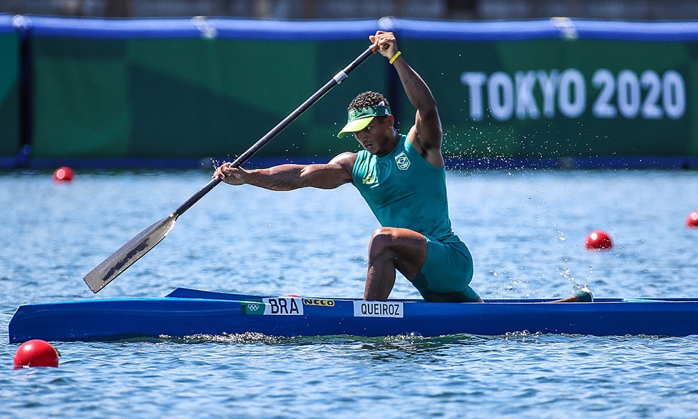 Isaquias Queiroz canoagem velocidade C1 1000 Jogos Olímpicos de Tóquio C1 1000 medalha pódio Paris Jogos de Paris