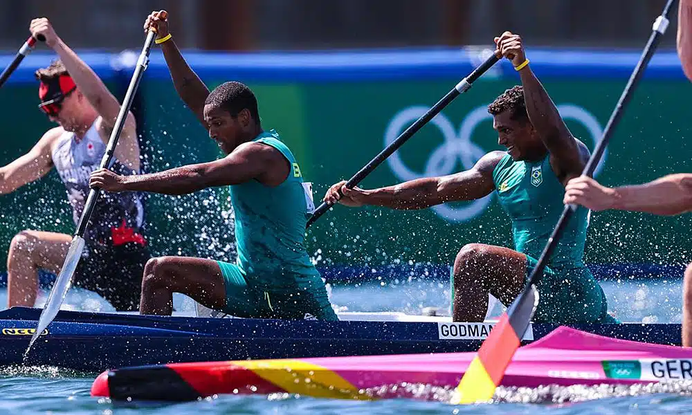 Isaquias Queiroz Jacky Godmann canoagem Jogos Olímpicos C2 1000 semi medalha