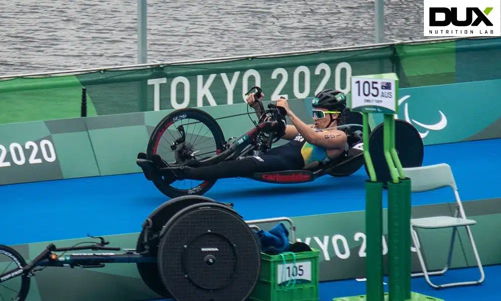 Jessica Messali triatlo paralímpico jogos paralímpicos tóquio 2020 Time Dux Nutrition