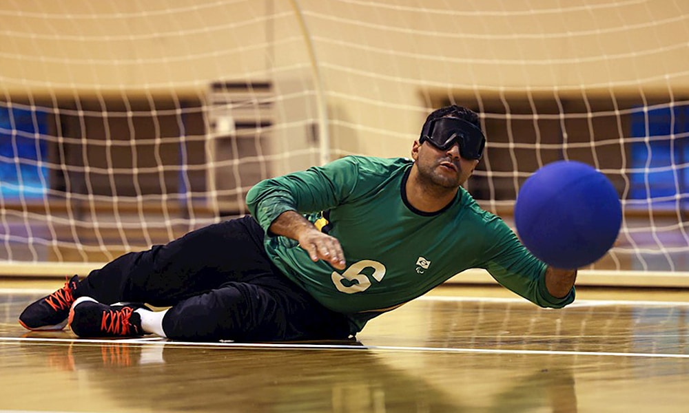 Romário Marques seleção brasileira de goalball Jogos Paralímpicos Tóquio