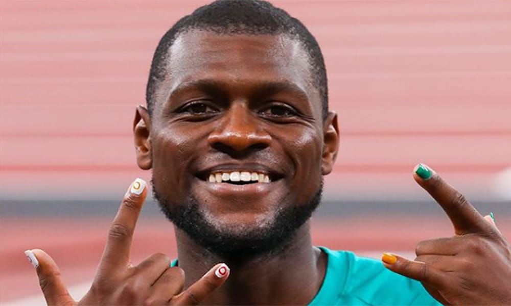 Samory Uiky salto em distância Jogos Olímpicos Tóquio
